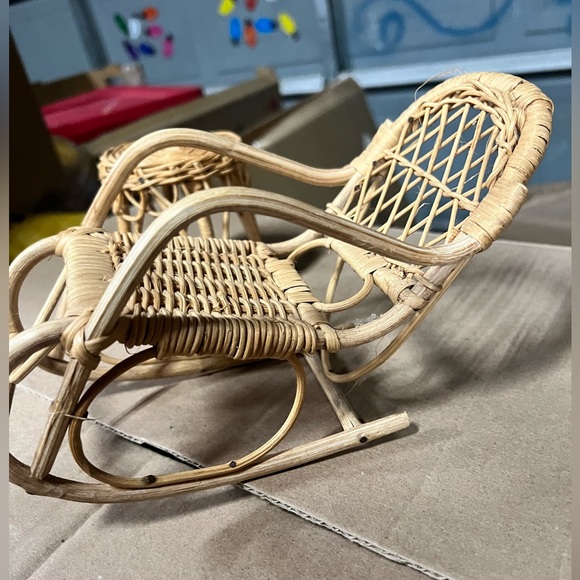 Mini wicker doll furniture - Picture 9 of 9